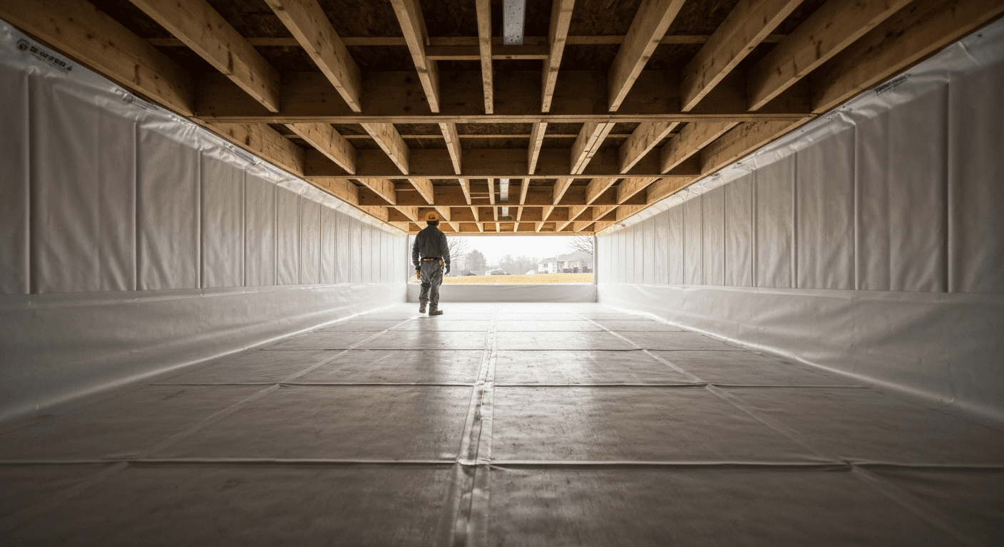 crawl space encapsulation in Murfreesboro, TN